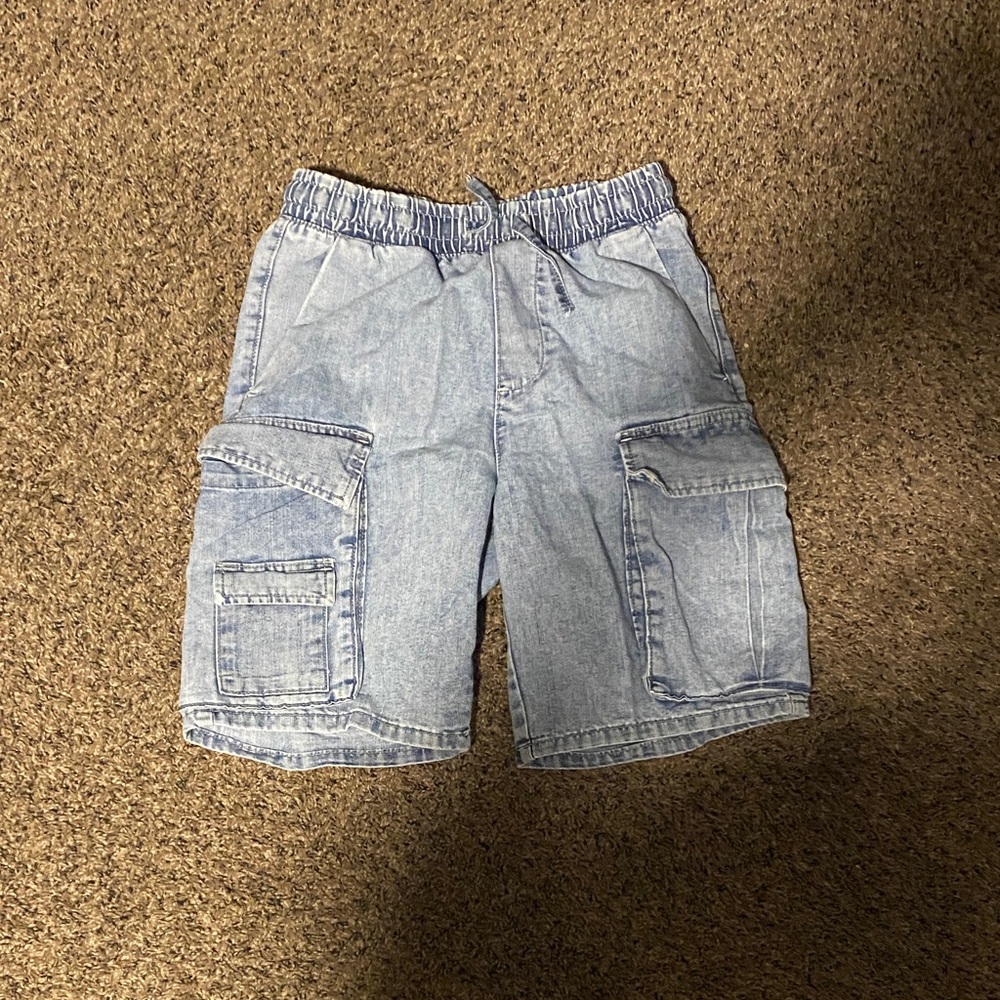 H&M Light Blue Kids Cargo Shorts